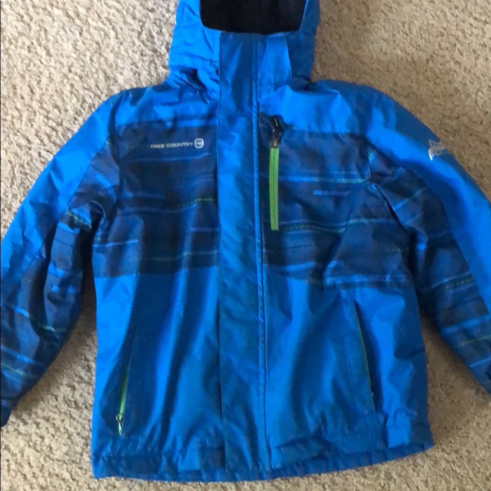Warm fleece lined jacket